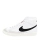 Nike Leather Raw-Edge Trim Sneakers
