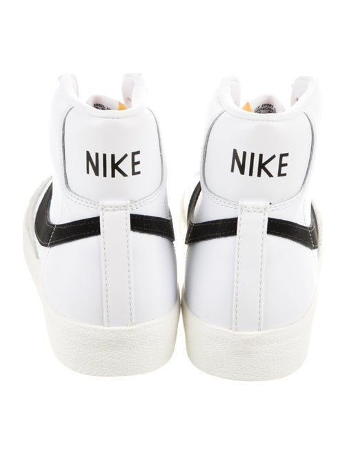 Nike Leather Raw-Edge Trim Sneakers