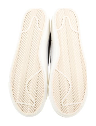 Nike Leather Raw-Edge Trim Sneakers