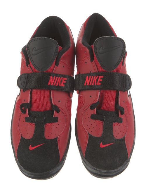 Nike Leather Colorblock Pattern Sneakers