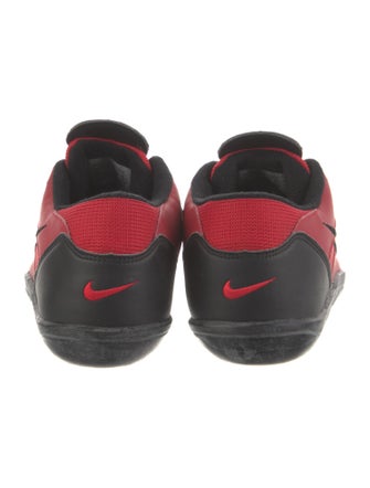 Nike Leather Colorblock Pattern Sneakers