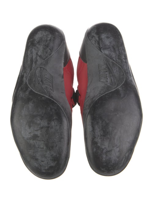 Nike Leather Colorblock Pattern Sneakers