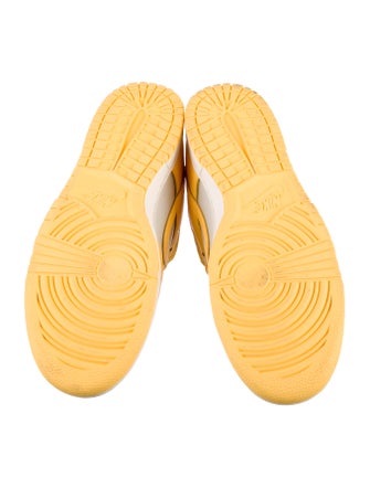 Nike Leather Colorblock Pattern Athletic Sneakers