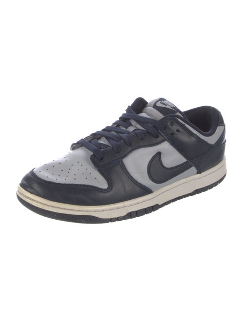 Nike Leather Colorblock Pattern Sneakers