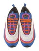 Nike Leather Colorblock Pattern Athletic Sneakers