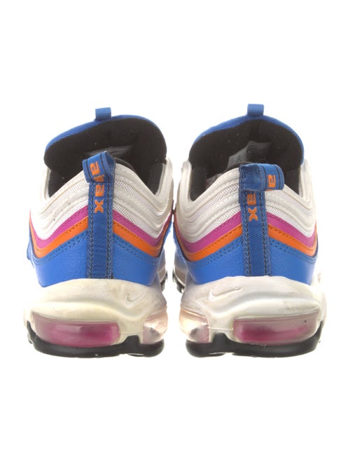 Nike Leather Colorblock Pattern Athletic Sneakers