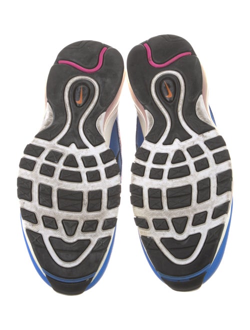 Nike Leather Colorblock Pattern Athletic Sneakers