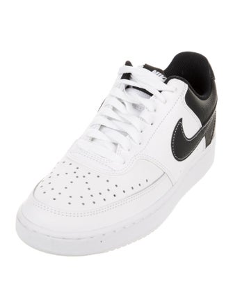 Nike Leather Colorblock Pattern Sneakers