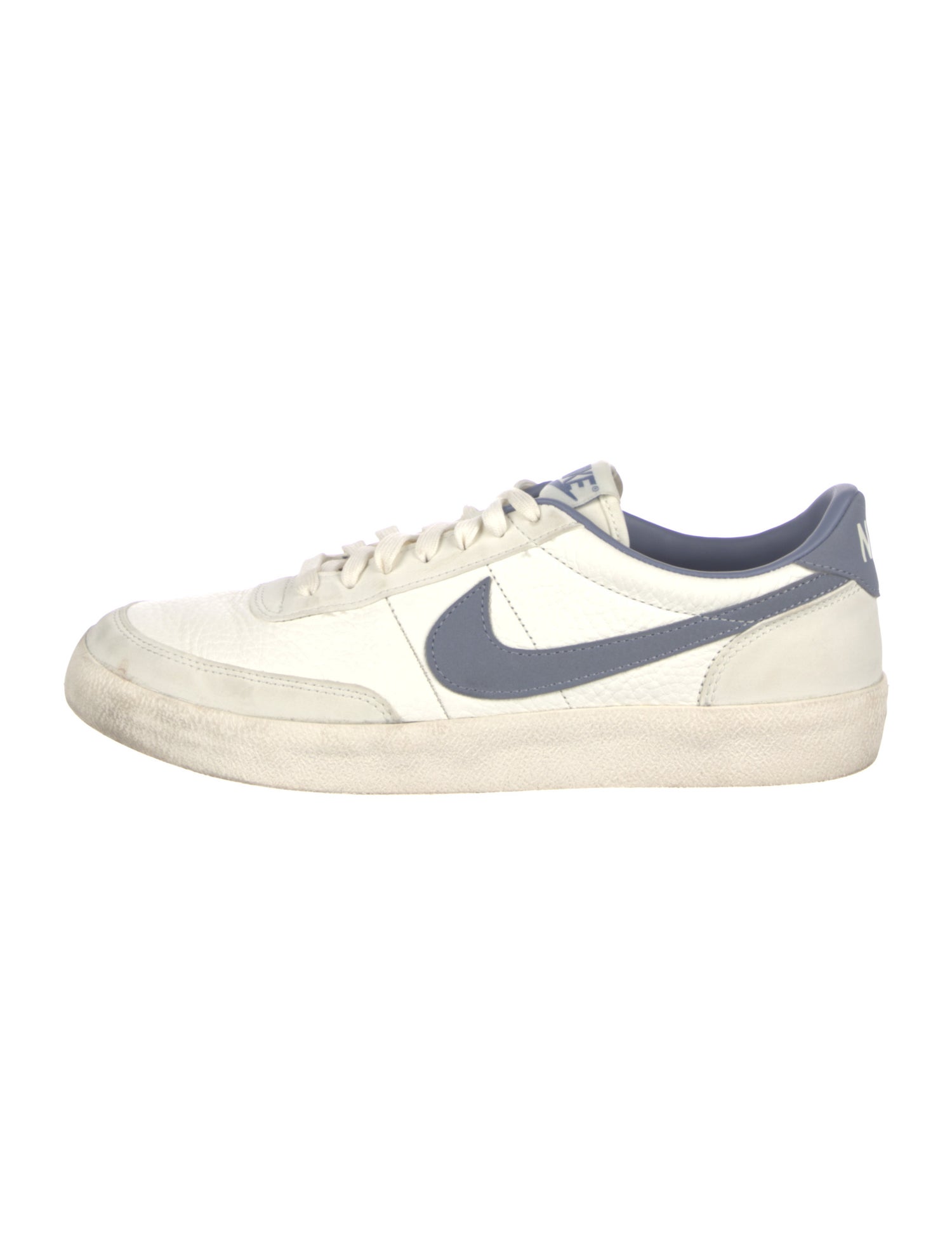 Nike Leather Colorblock Pattern Sneakers