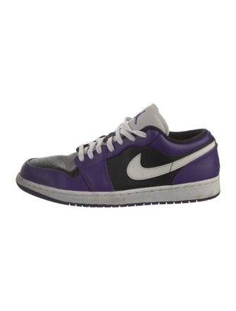 Nike Leather Colorblock Pattern Sneakers