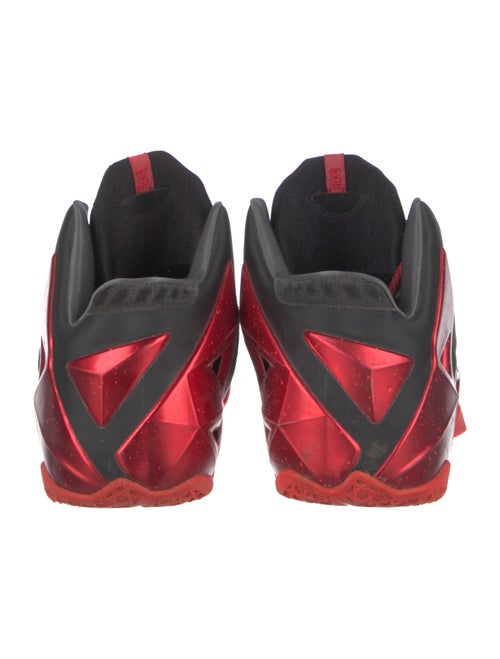 Nike Leather Colorblock Pattern Athletic Sneakers