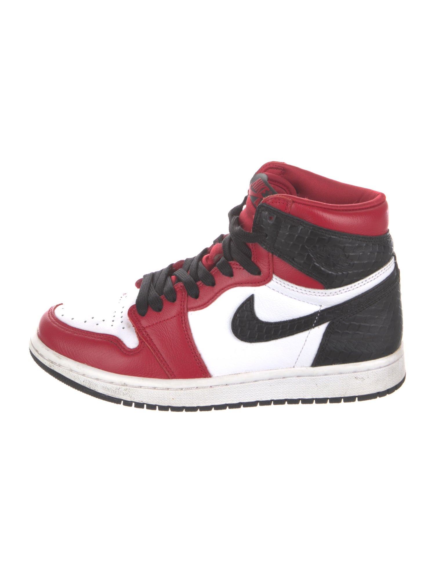 Nike 1 Retro High 'Satin Snake Chicago' Athletic Sneakers