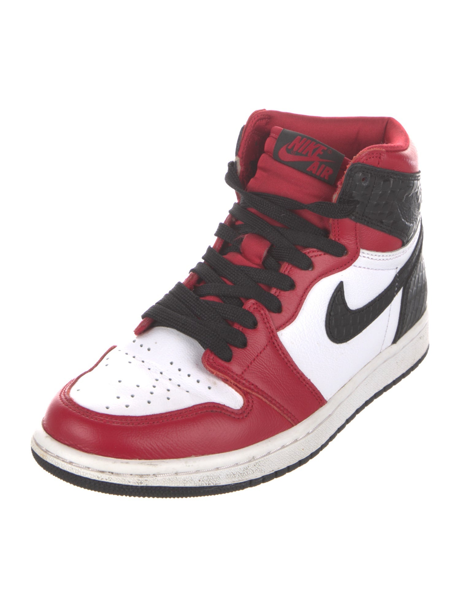 Nike 1 Retro High 'Satin Snake Chicago' Athletic Sneakers