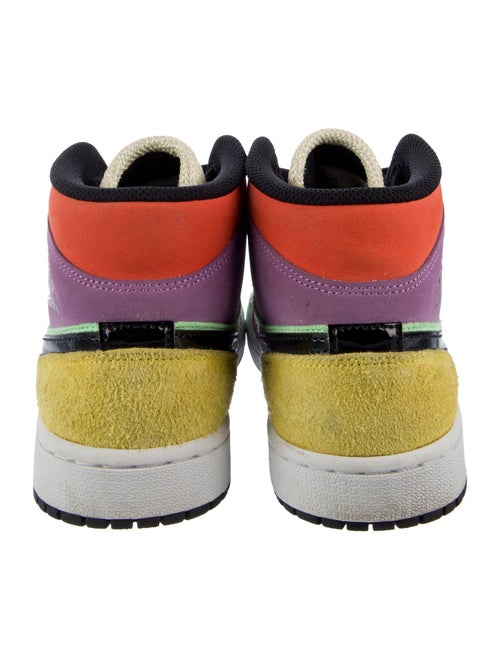 Nike Suede Printed Athletic Sneakers