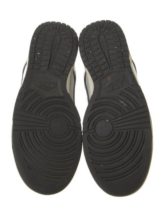 Nike Leather Colorblock Pattern Athletic Sneakers