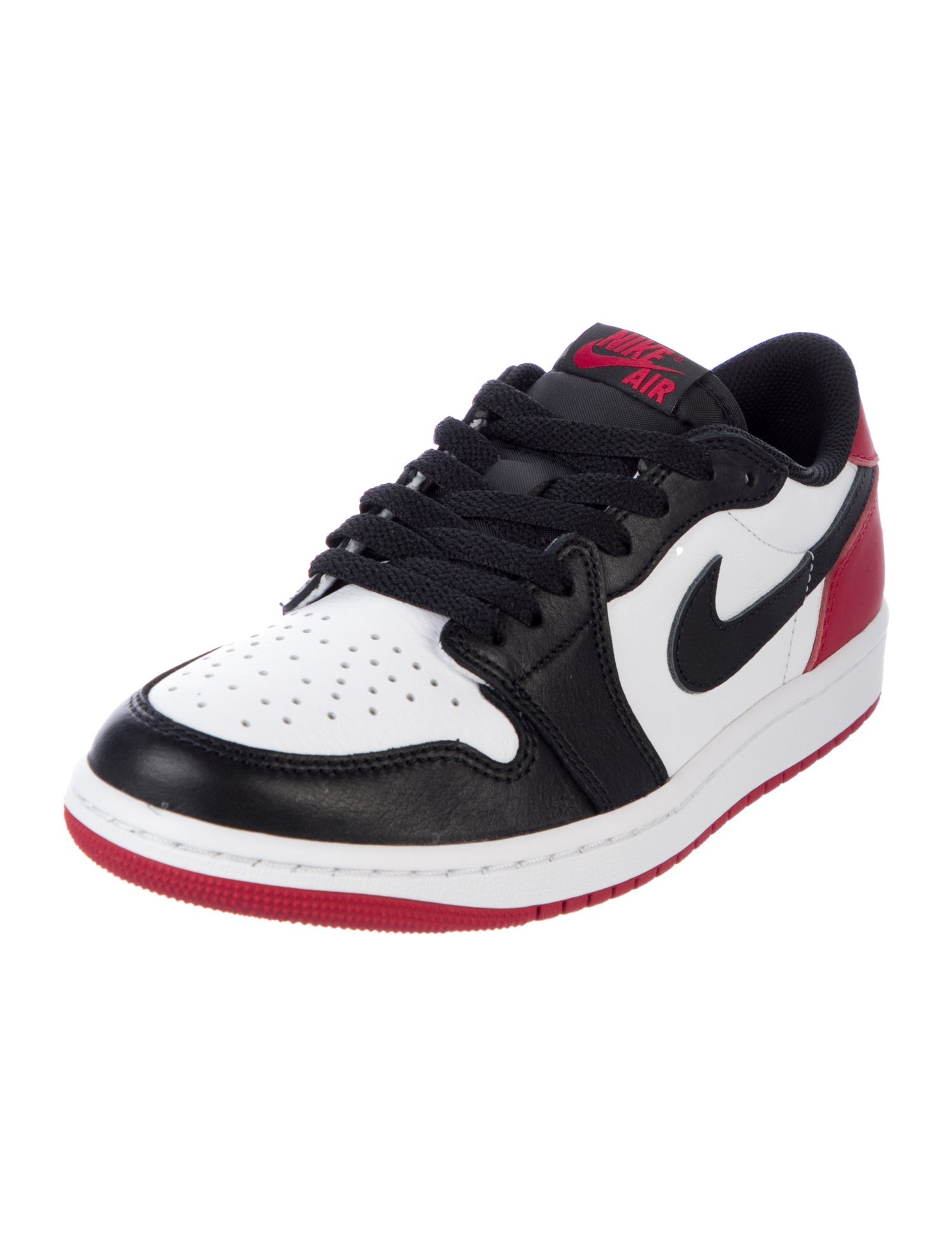 Nike Leather Colorblock Pattern Sneakers