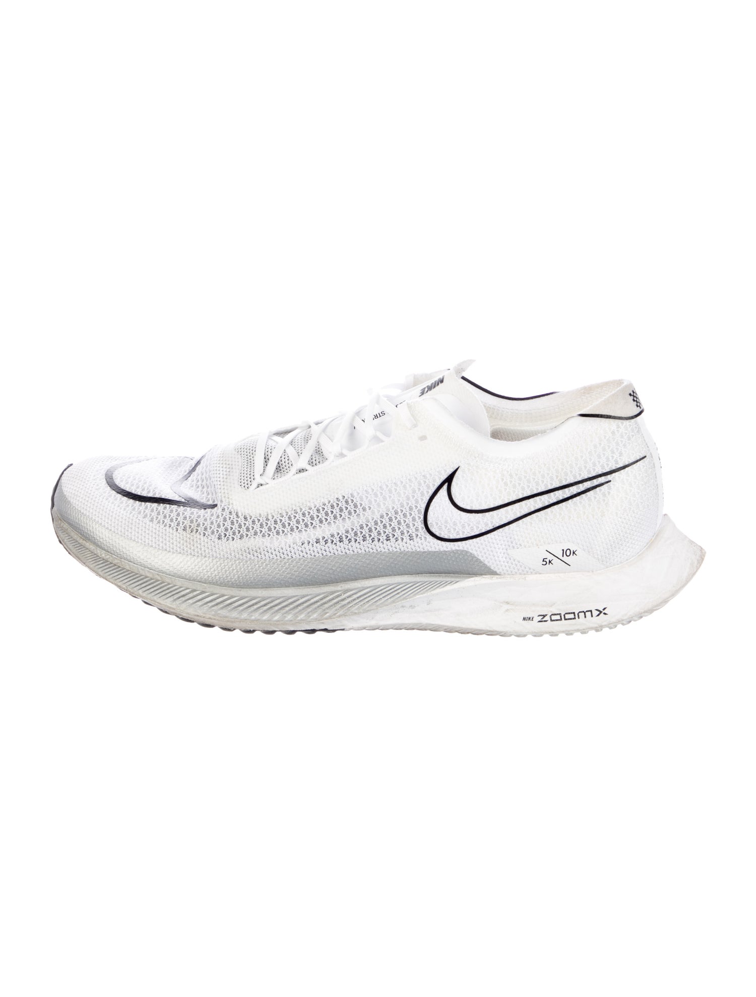 Nike Nike ZoomX Streakfly Premium White Metallic Silver Athletic Sneakers