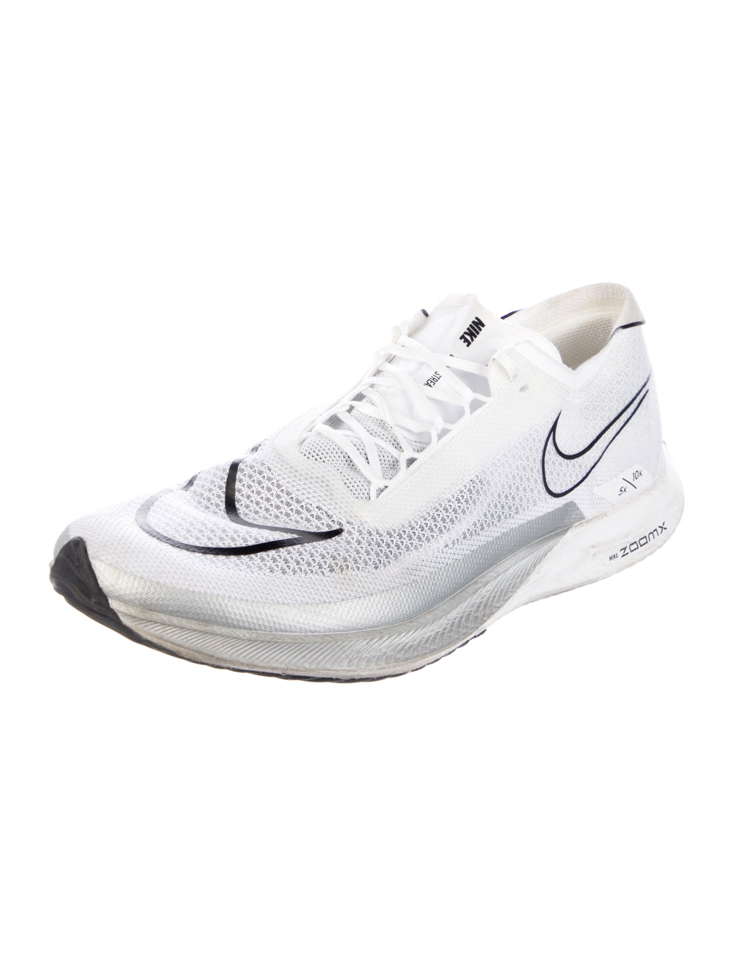 Nike Nike ZoomX Streakfly Premium White Metallic Silver Athletic Sneakers