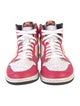 Nike Leather Colorblock Pattern Sneakers