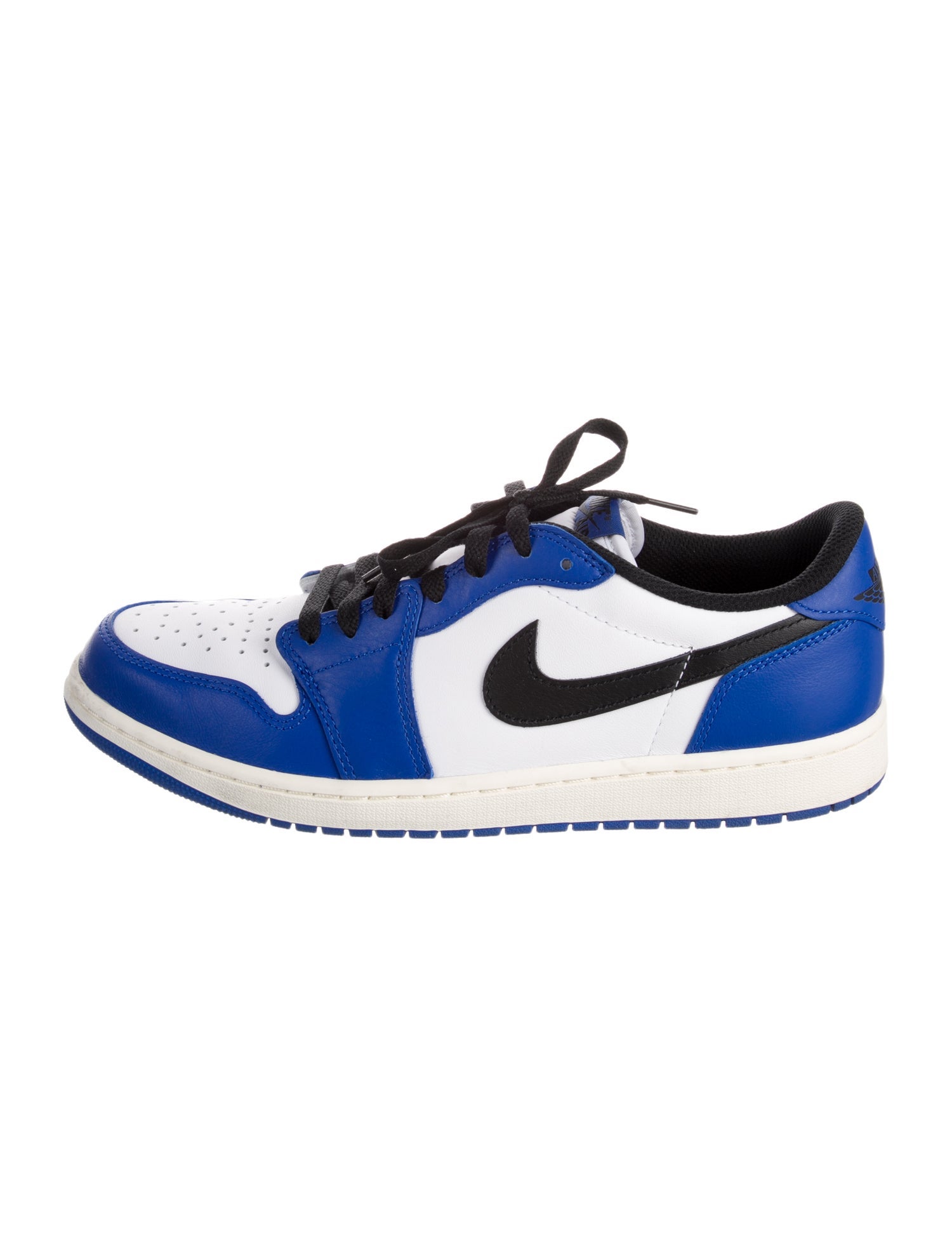 Nike Leather Colorblock Pattern Sneakers