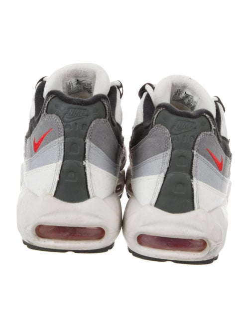 Nike Leather Colorblock Pattern Athletic Sneakers