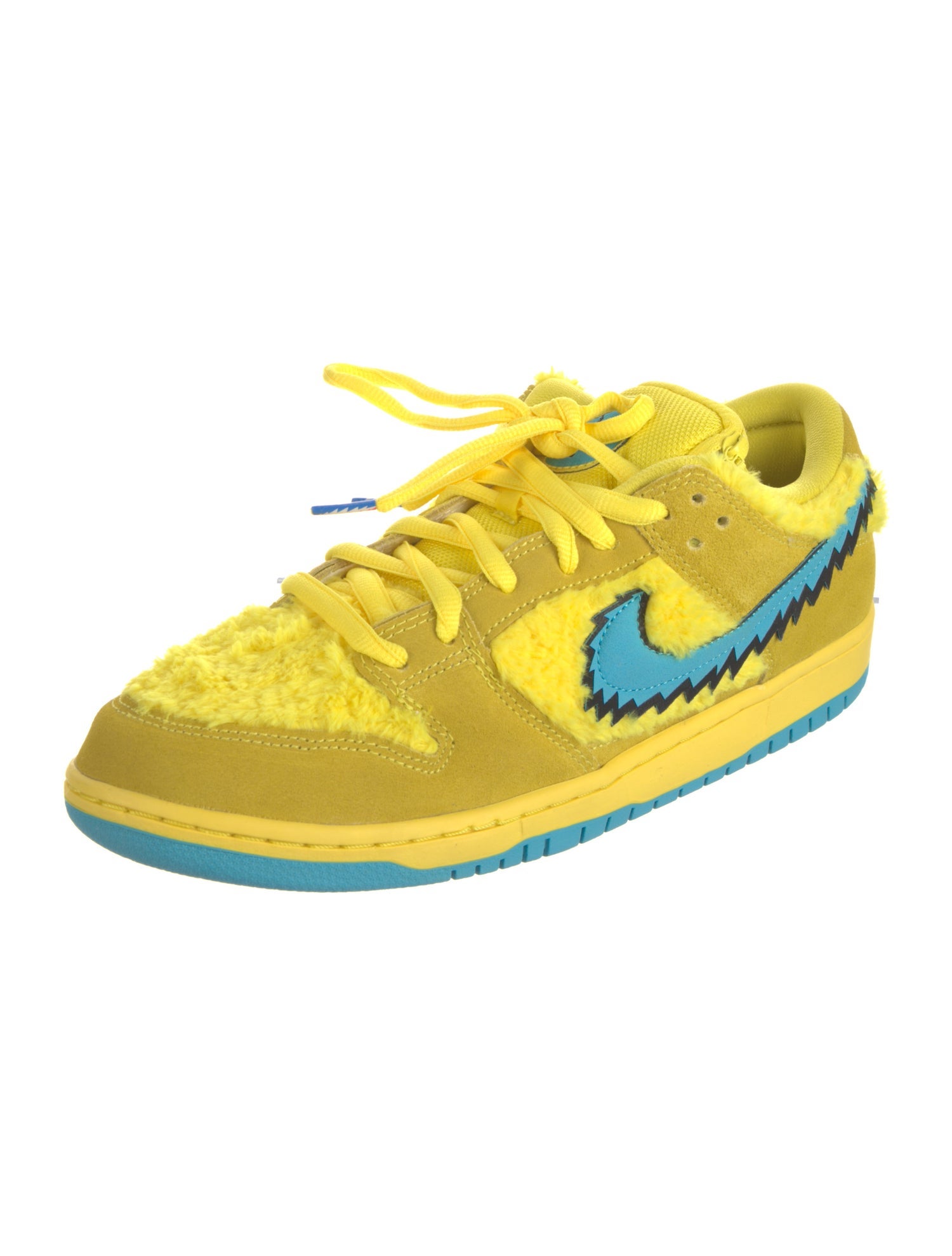 Nike SB Nike SB Dunk Low Grateful Dead Bears 'Opti Yellow' Sneakers
