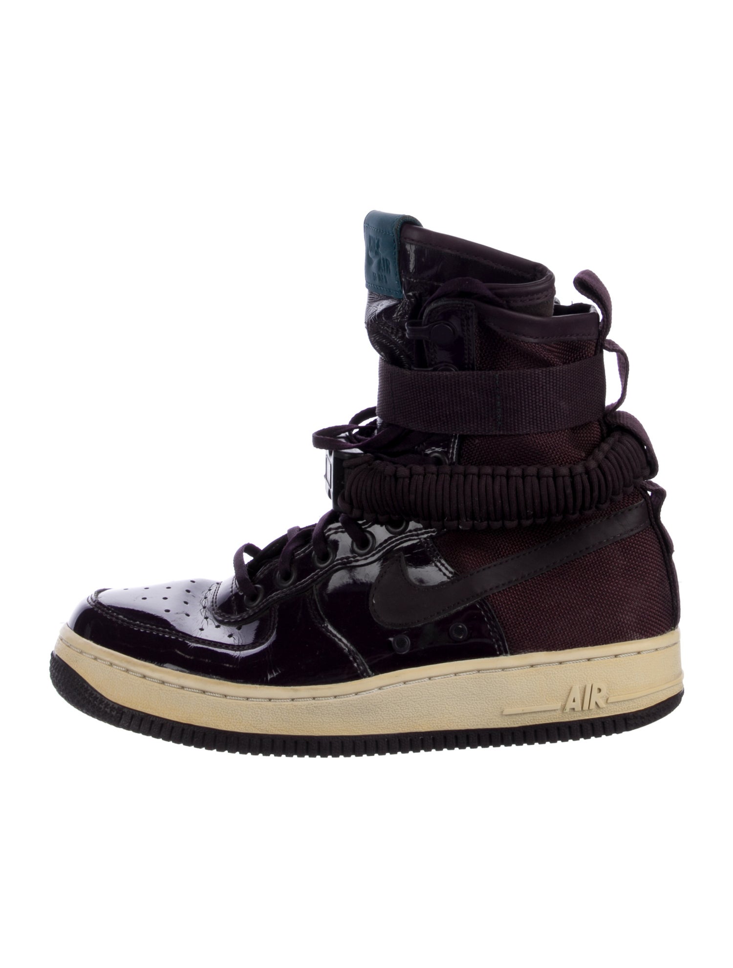 Nike Nike x Ruby Rose SF Air Force 1 High 'Force Is Female Port Wine' Wedge Sneakers