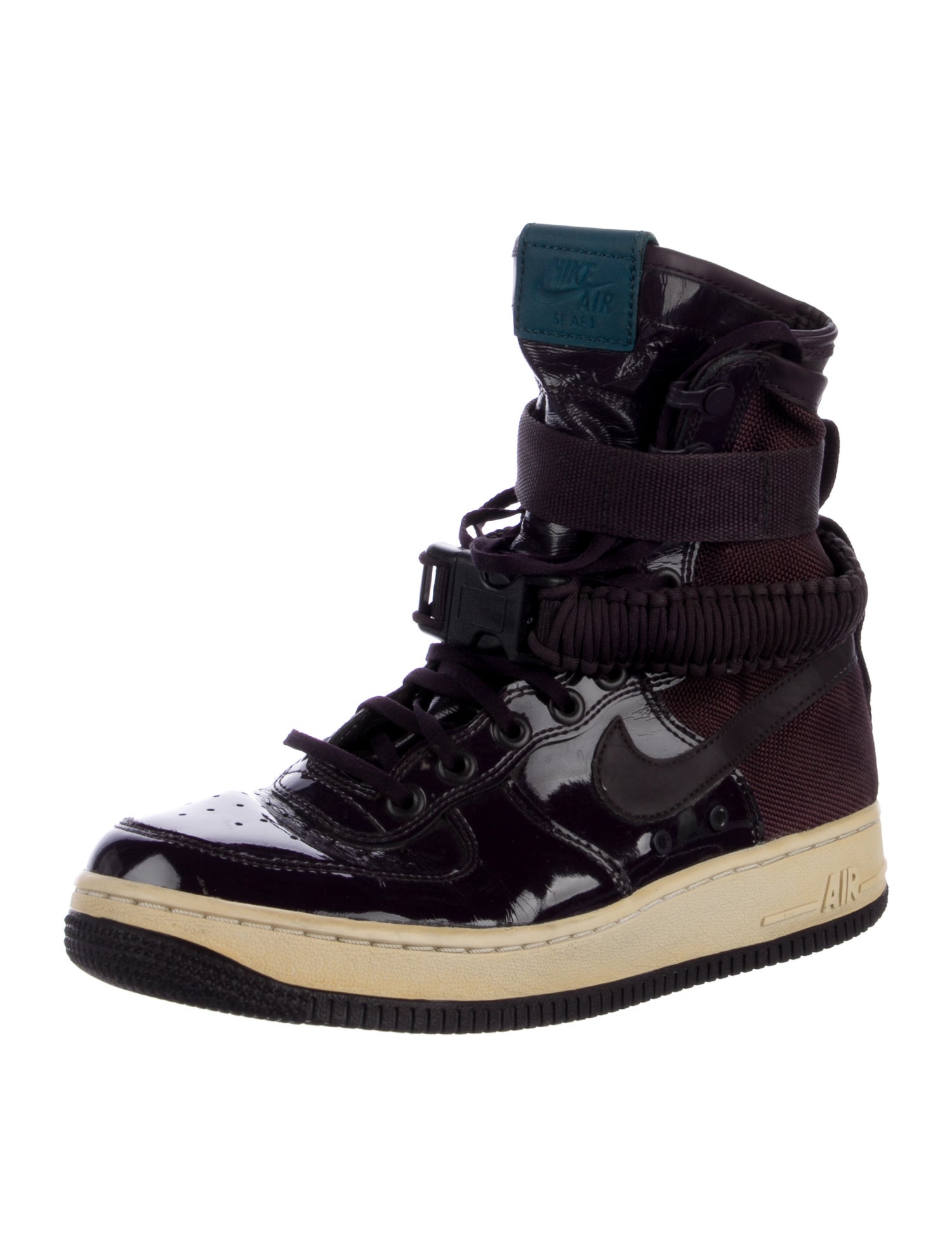 Nike Nike x Ruby Rose SF Air Force 1 High 'Force Is Female Port Wine' Wedge Sneakers