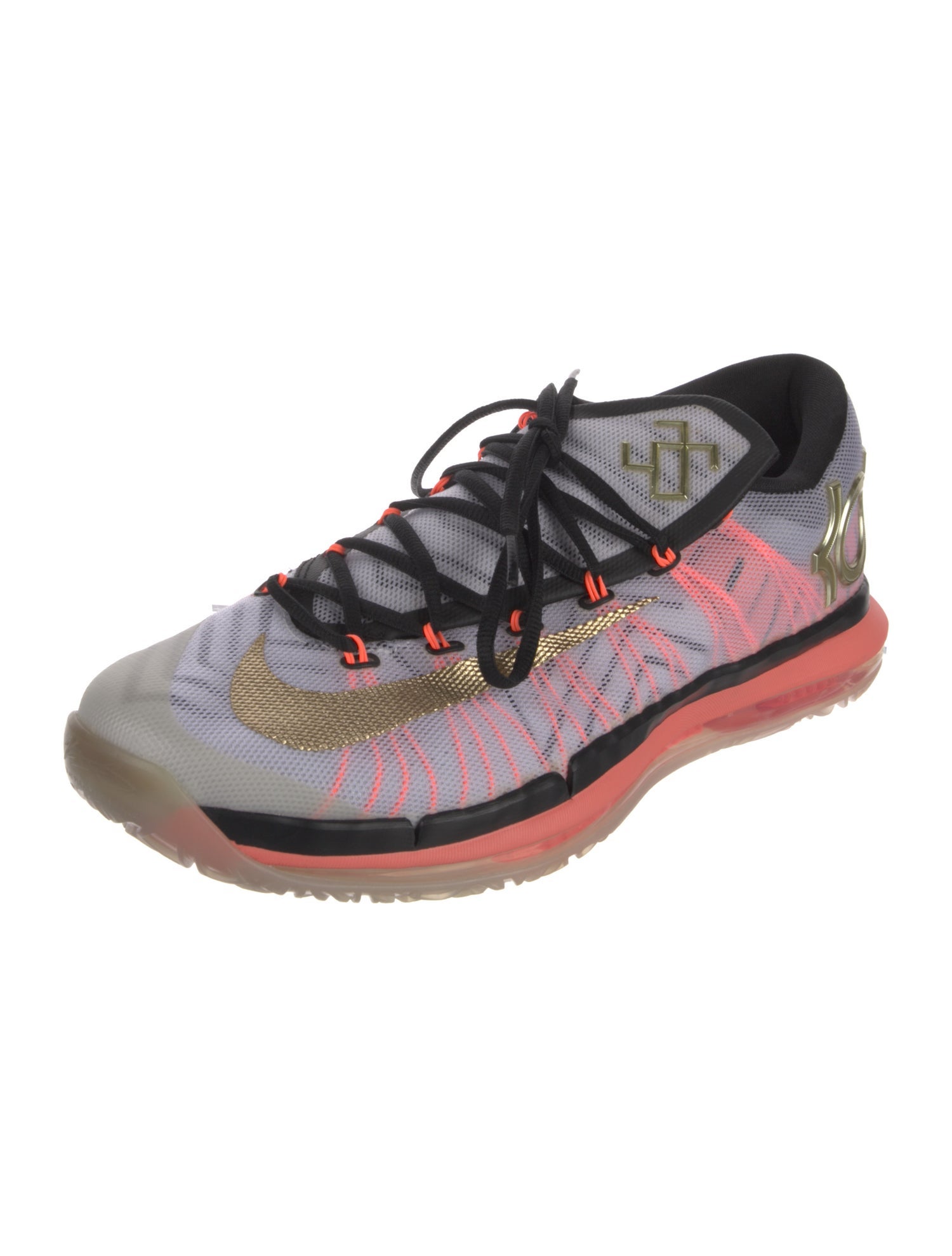 Nike Nike KD 6 Elite Gold Athletic Sneakers