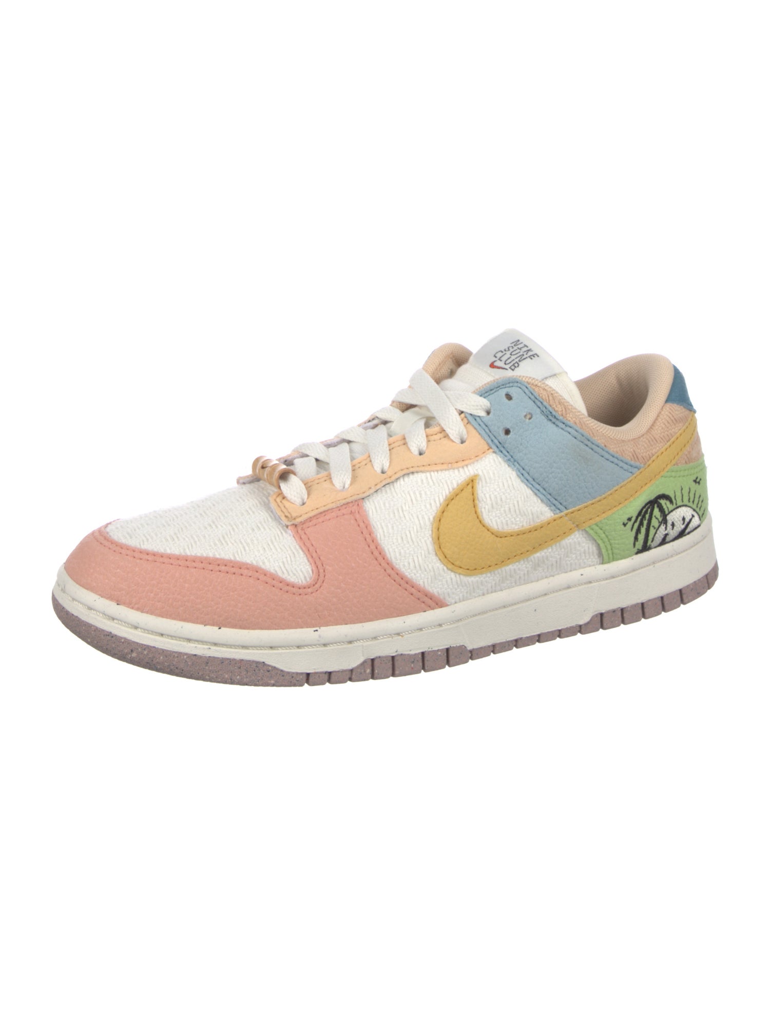 Nike Colorblock Pattern Athletic Sneakers