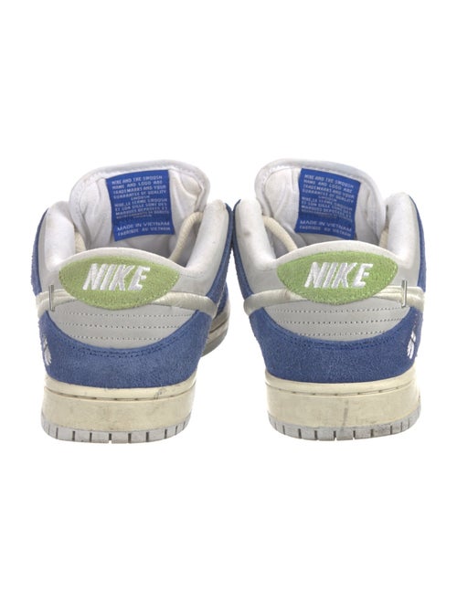 Nike Suede Colorblock Pattern Sneakers