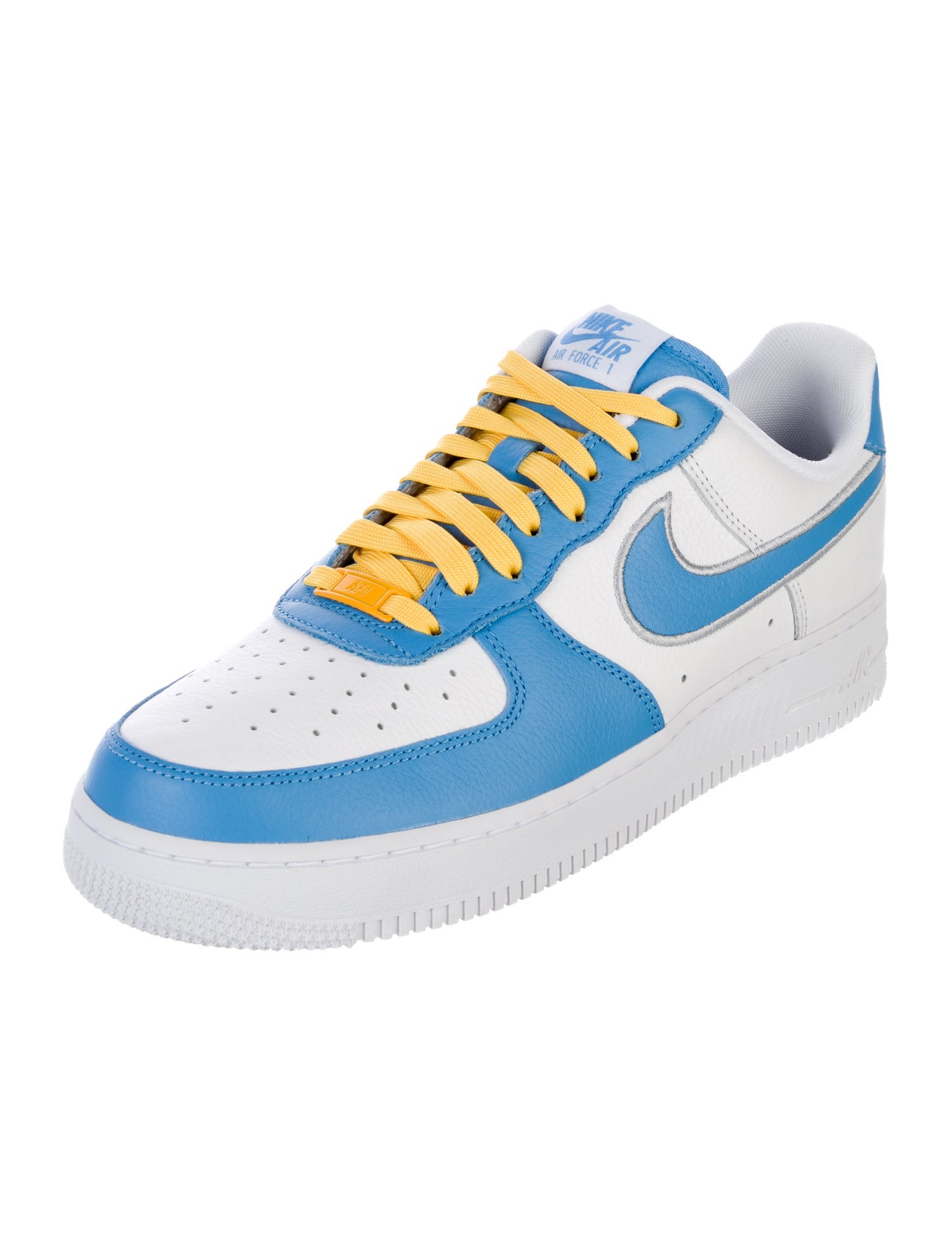 Nike Leather Colorblock Pattern Sneakers