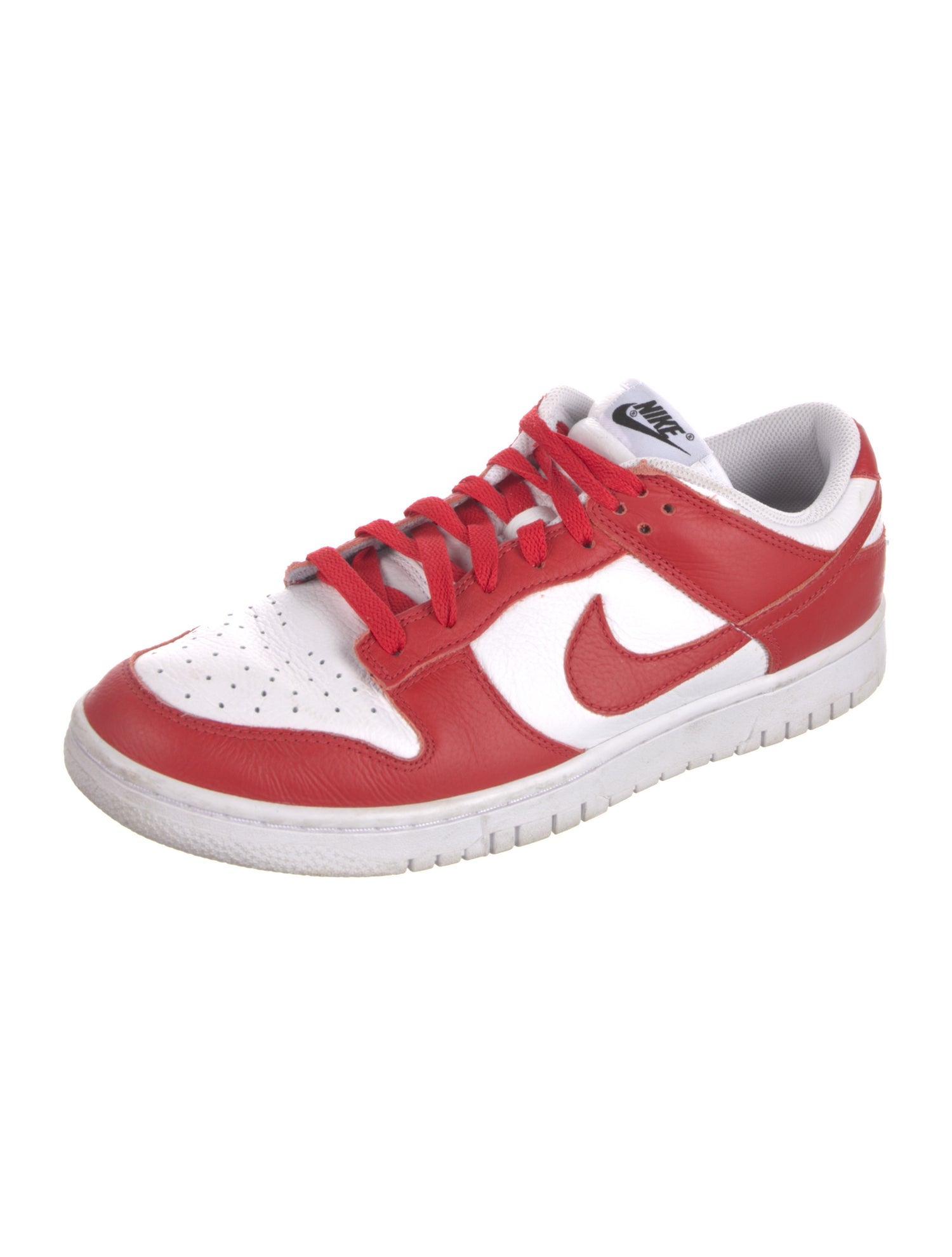Nike Leather Embroidered Accent Sneakers