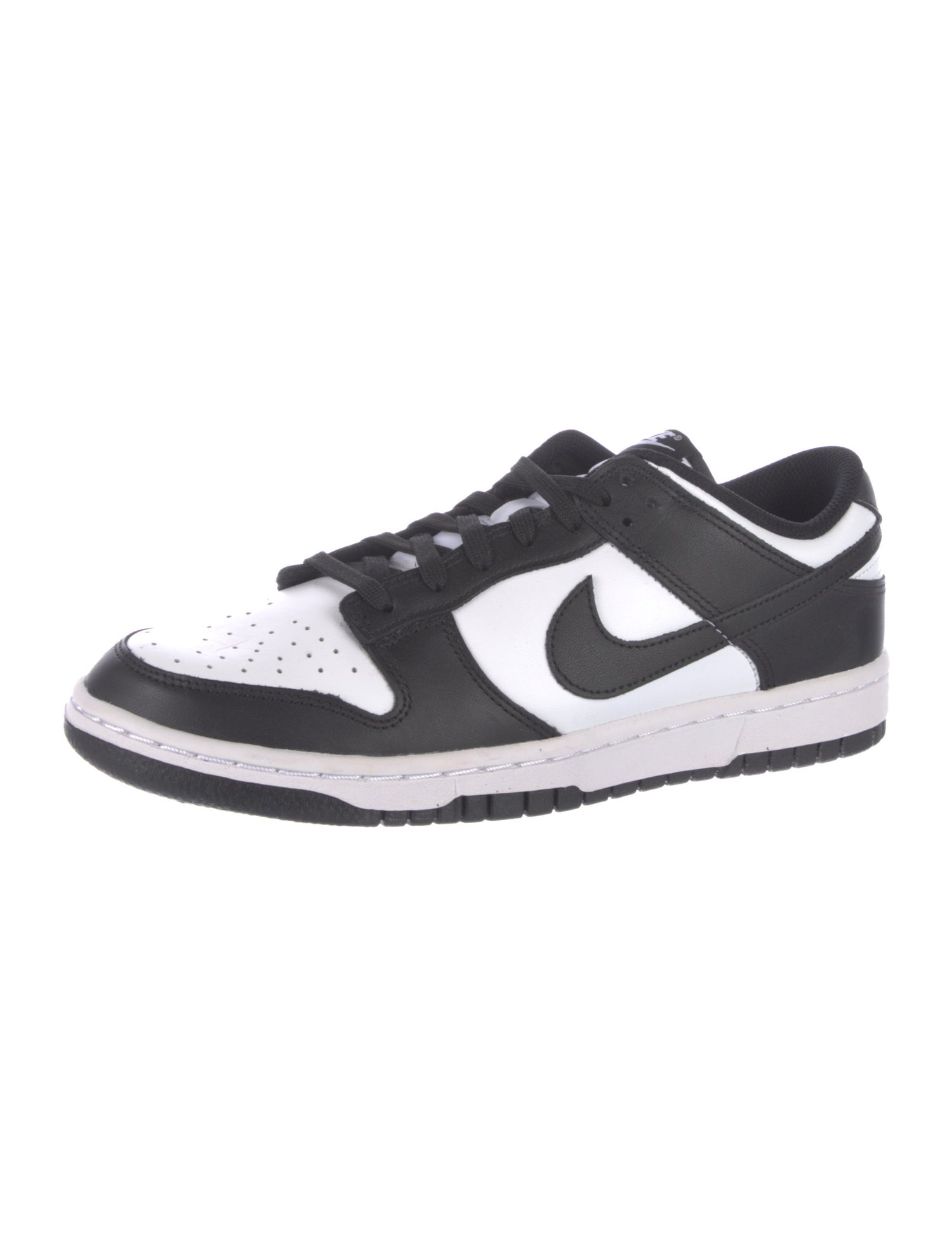 Nike Leather Colorblock Pattern Athletic Sneakers