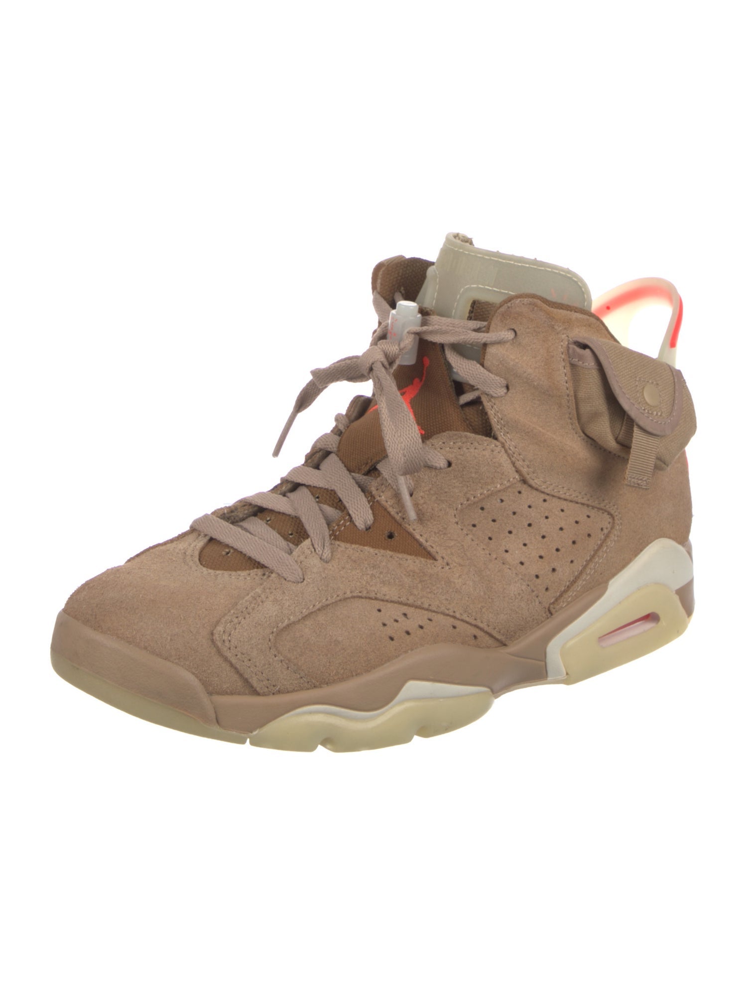 Jordan x Travis Scott 6 Retro 'British Khaki' Sneakers