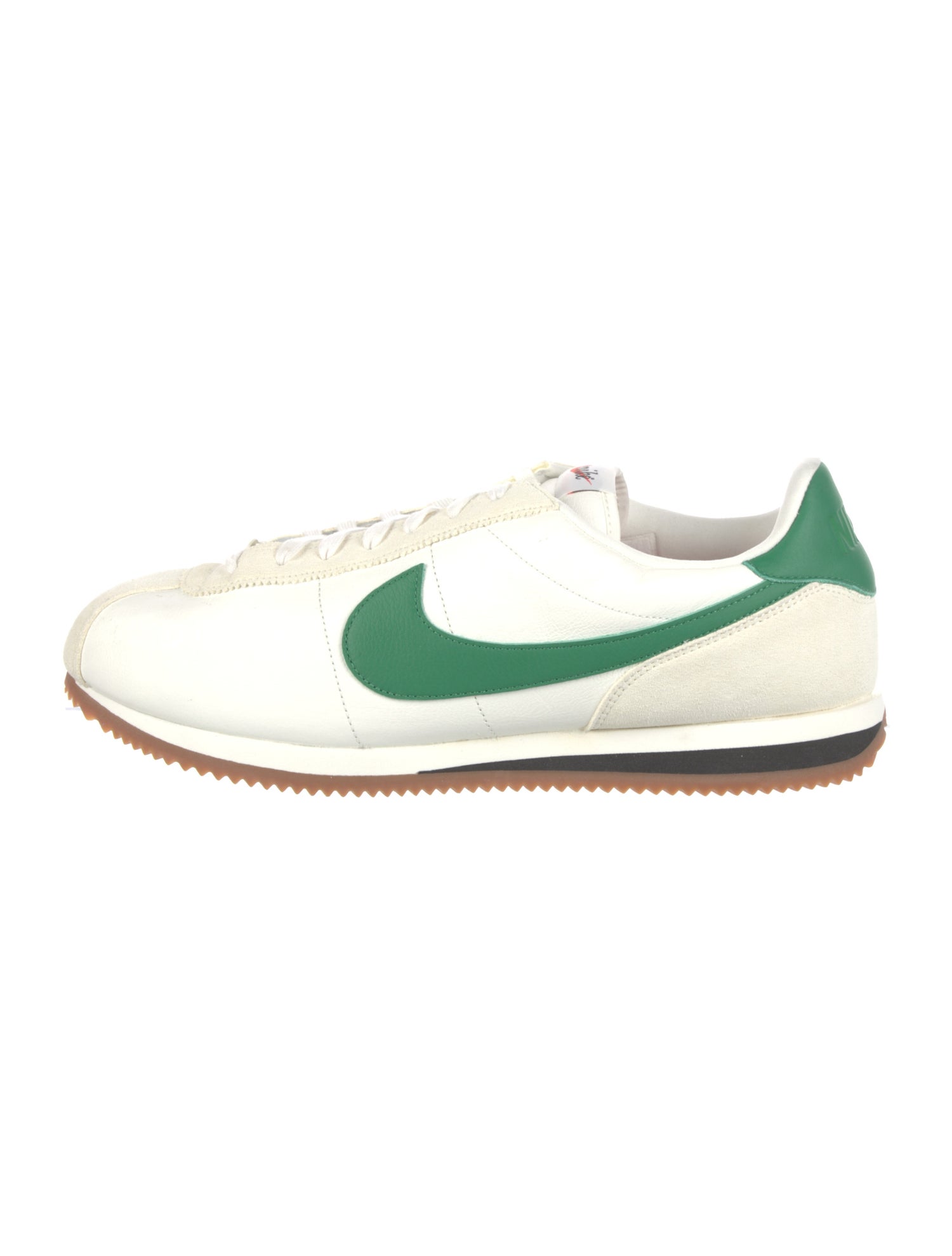 Nike Leather Printed Athletic Sneakers