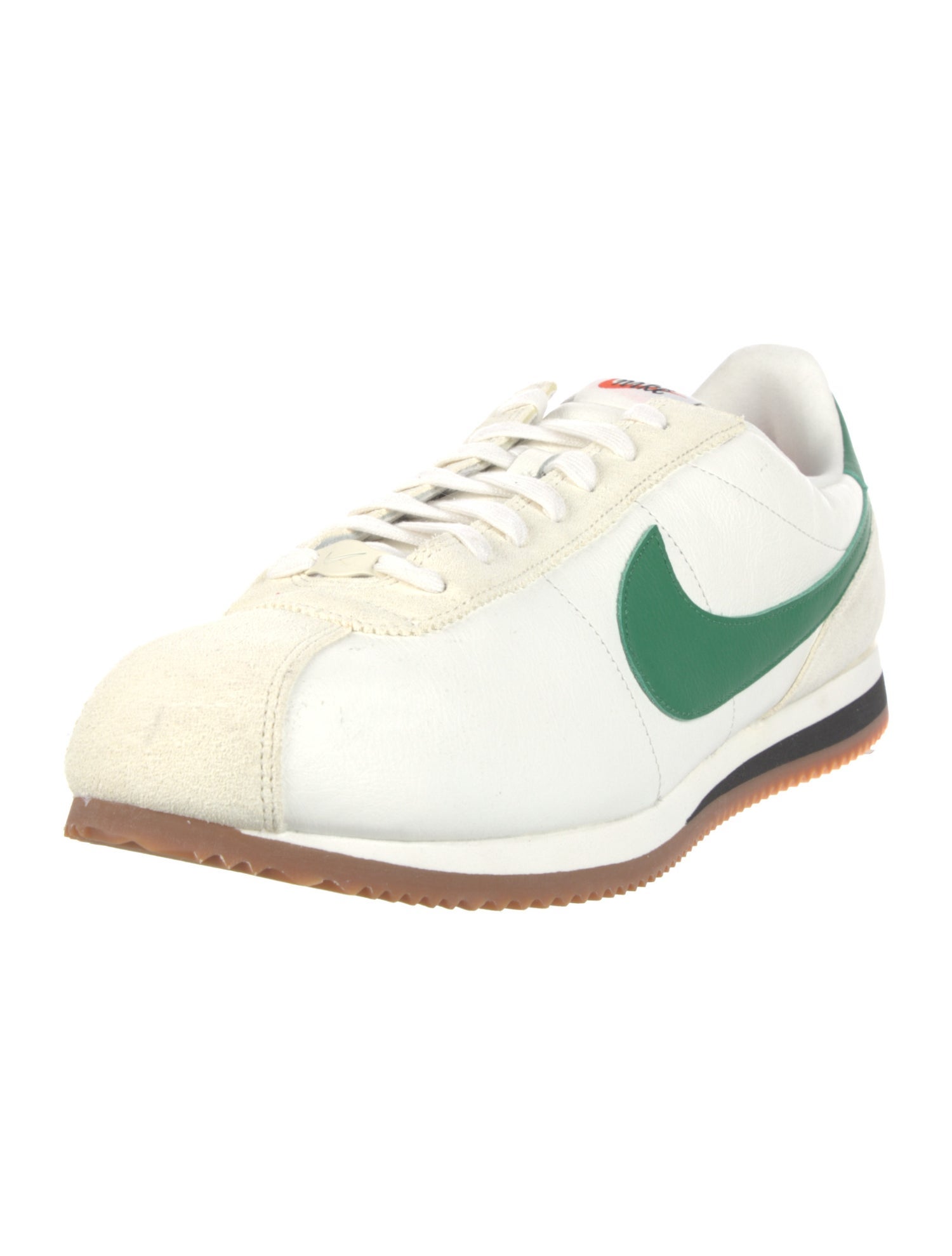 Nike Leather Printed Athletic Sneakers