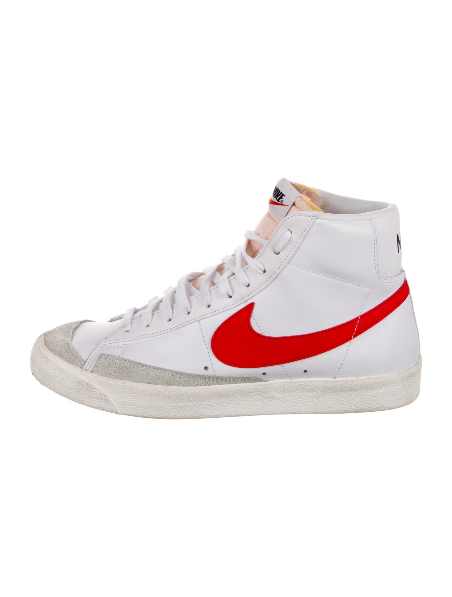 Nike Leather Leather Trim Embellishment Sneakers