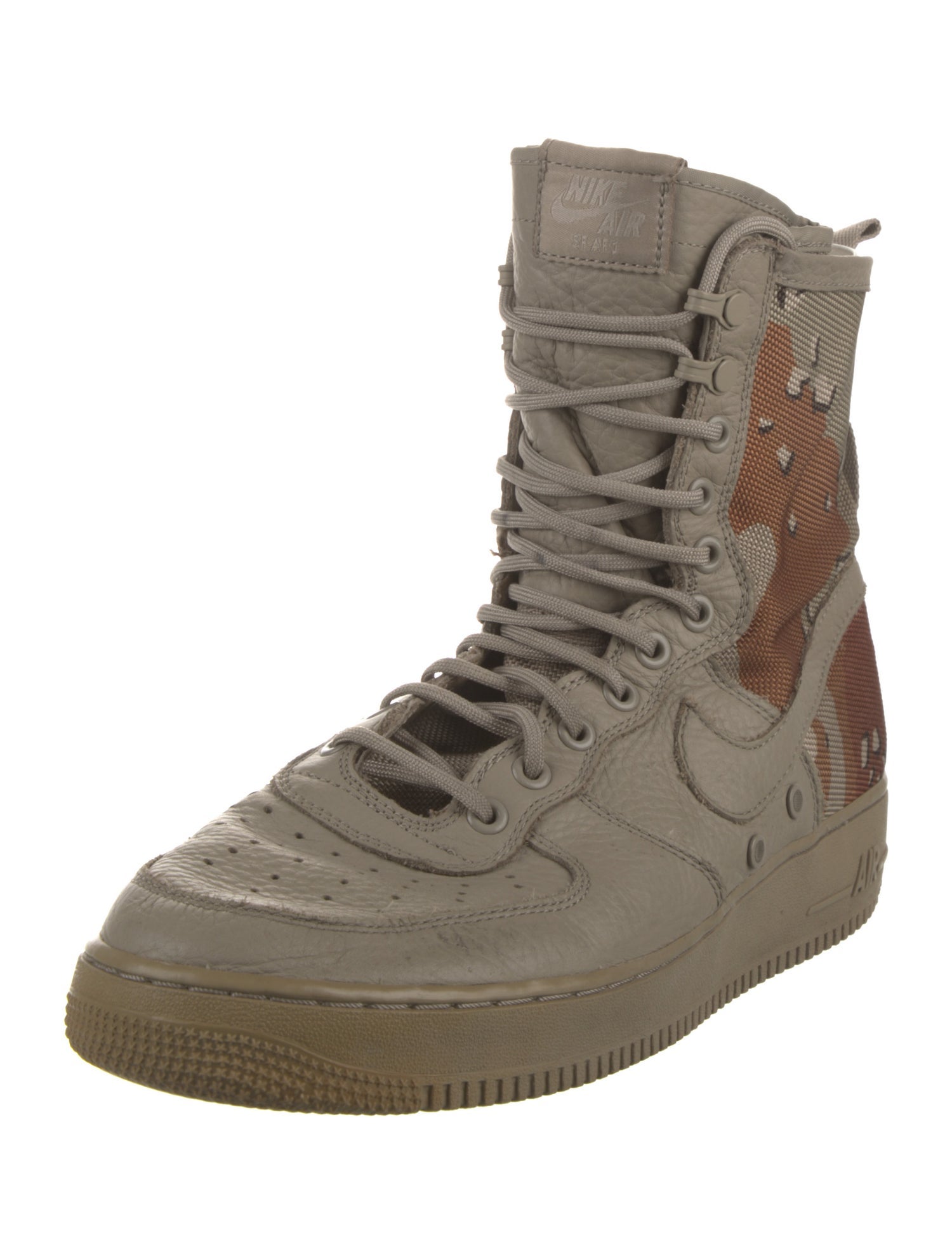 Nike Leather Printed Sneakers