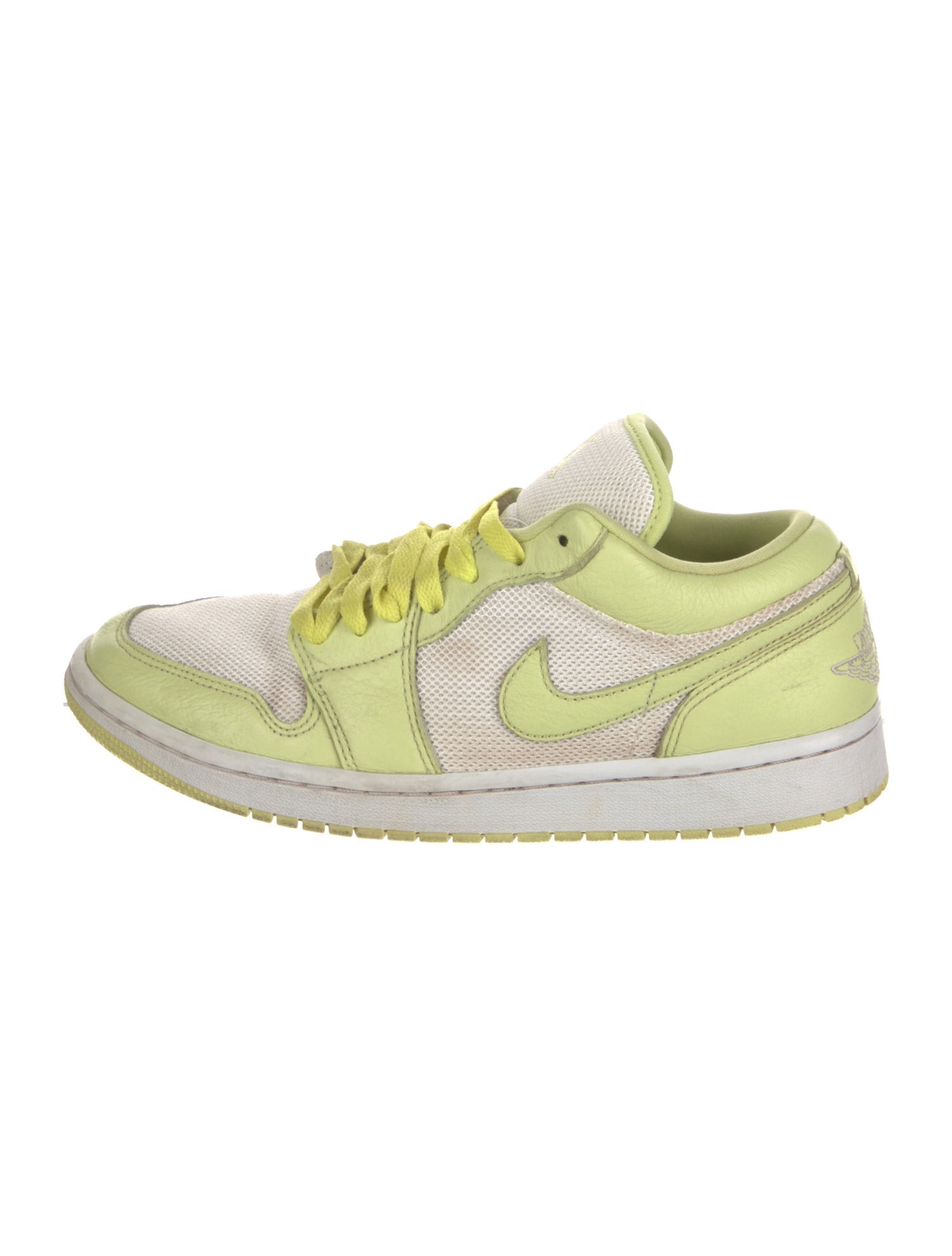 Nike Leather Colorblock Pattern Athletic Sneakers