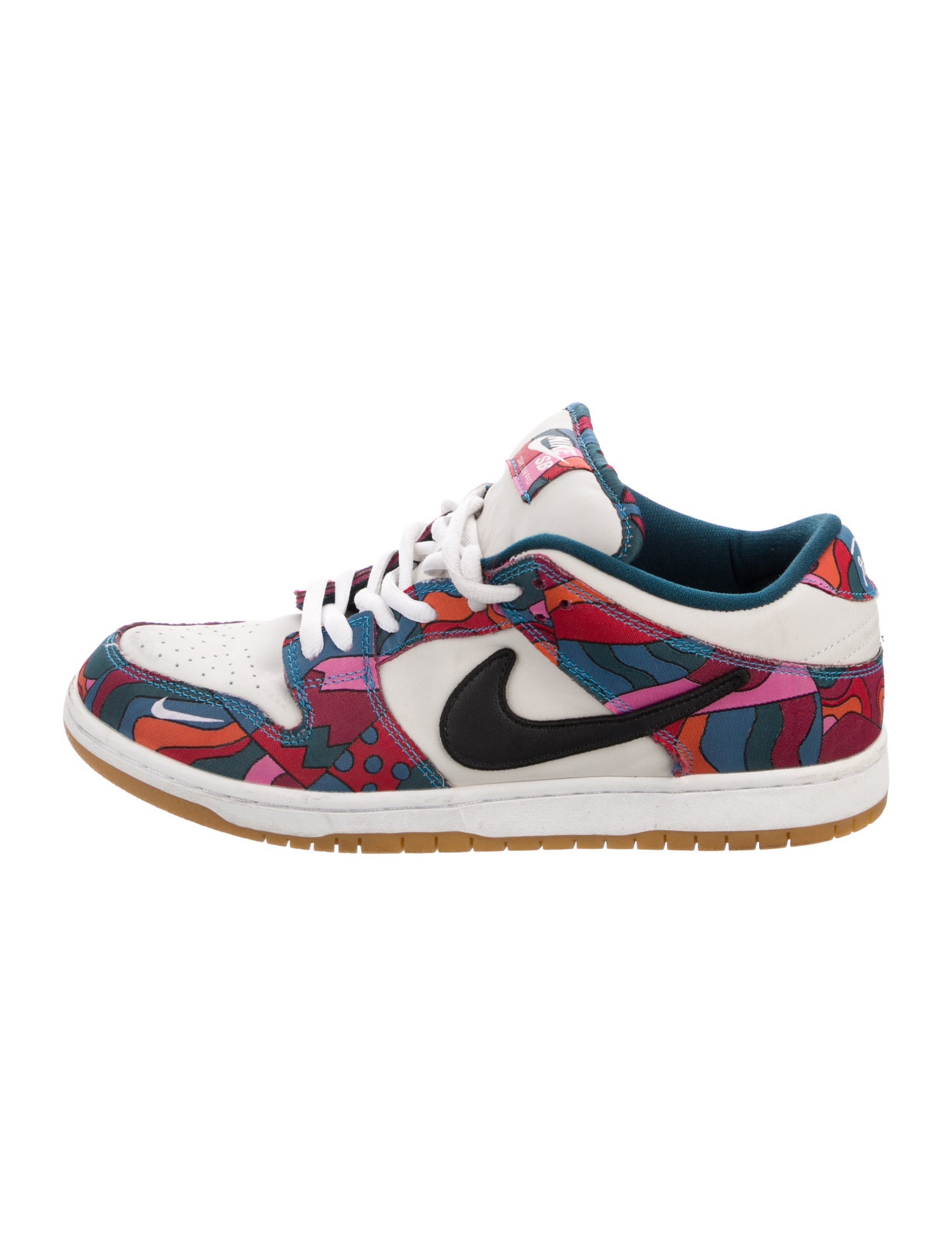 Nike SB x Parra SB Dunk Low Pro 'Abstract Art' Athletic Sneakers