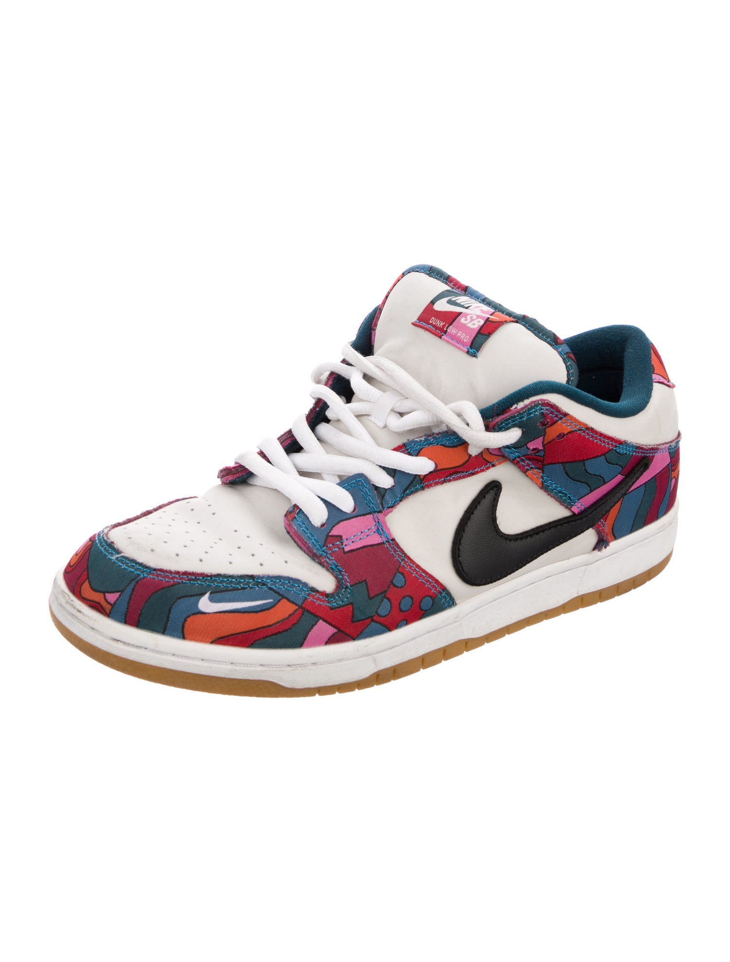 Nike SB x Parra SB Dunk Low Pro 'Abstract Art' Athletic Sneakers