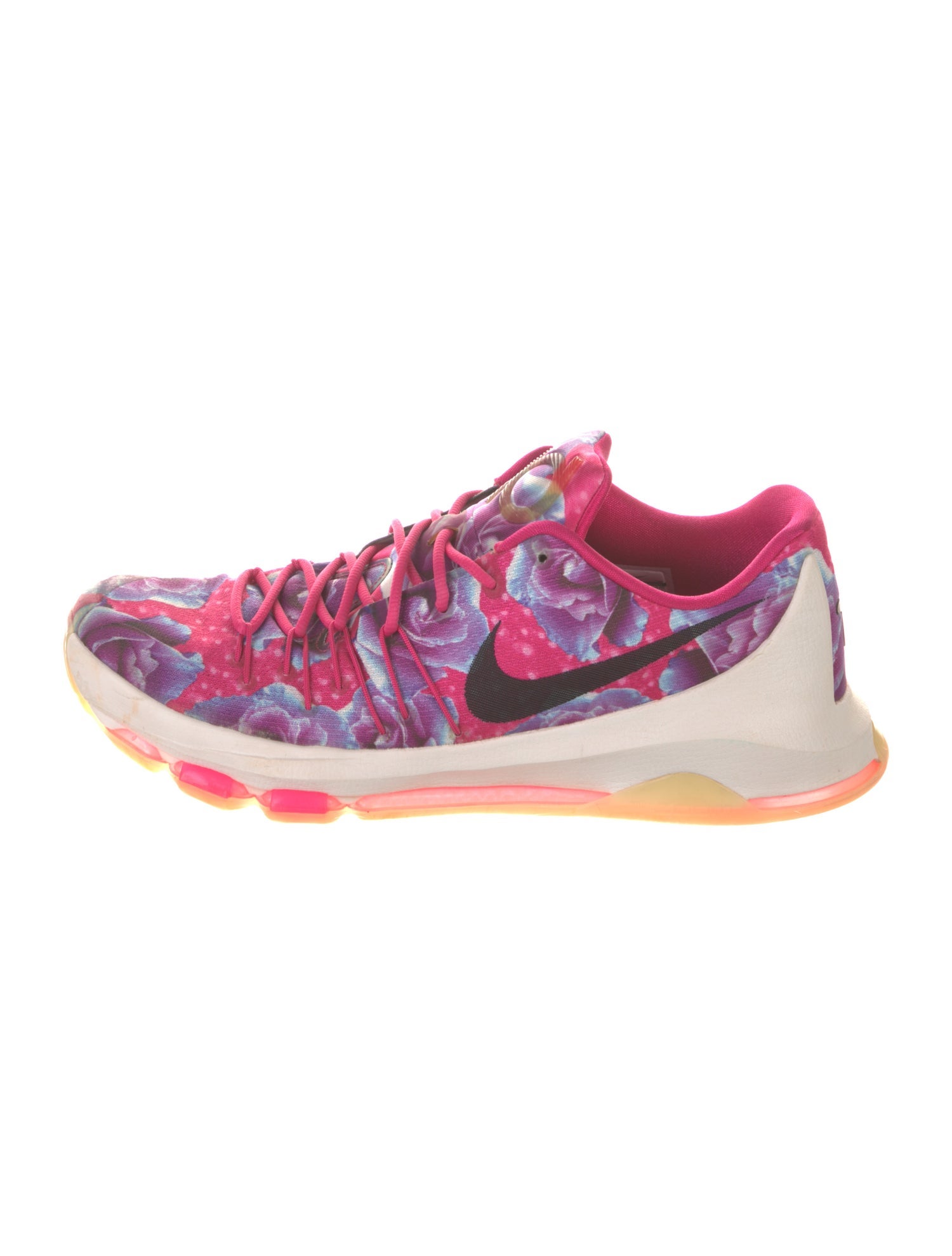Nike Floral Print Athletic Sneakers