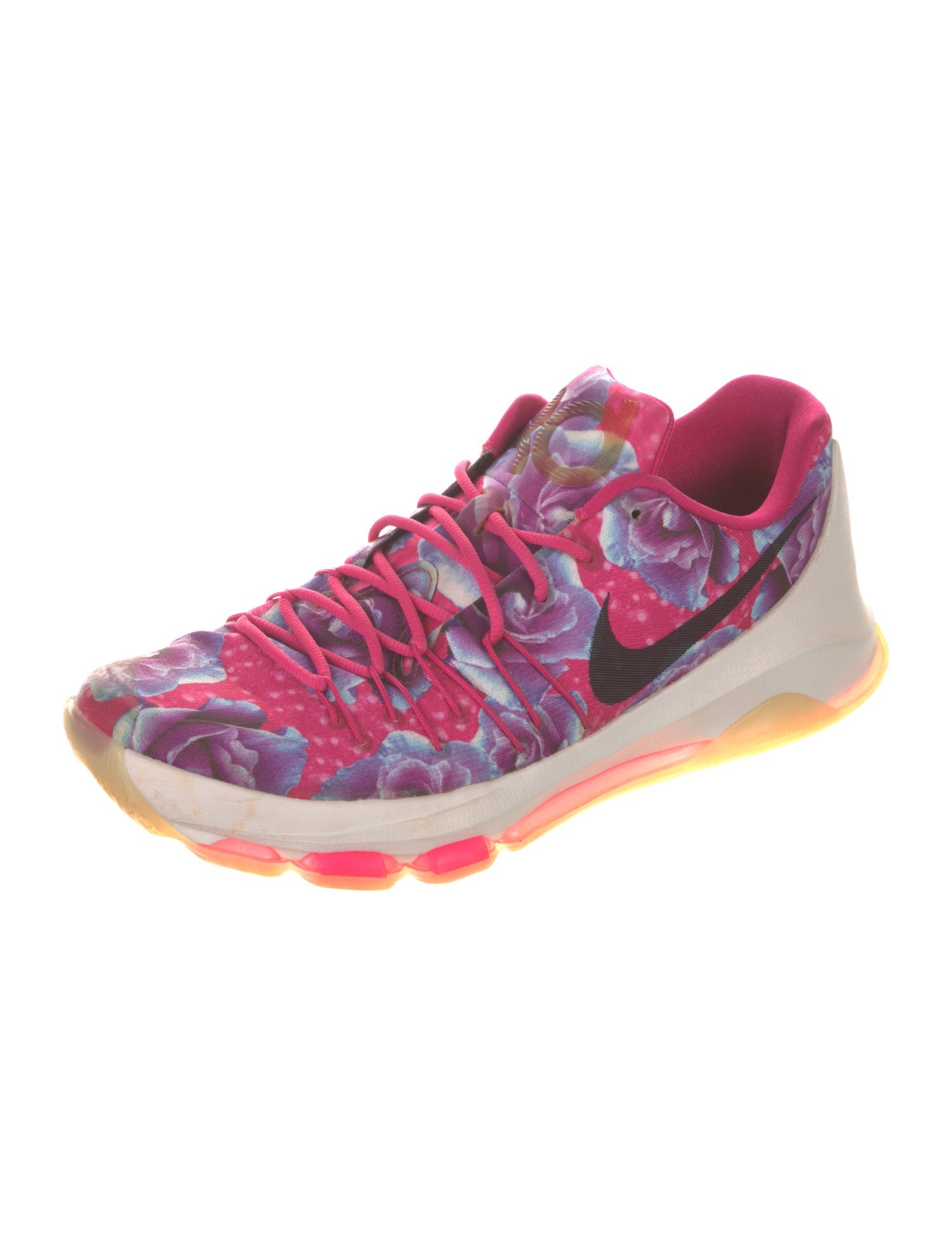 Nike Floral Print Athletic Sneakers