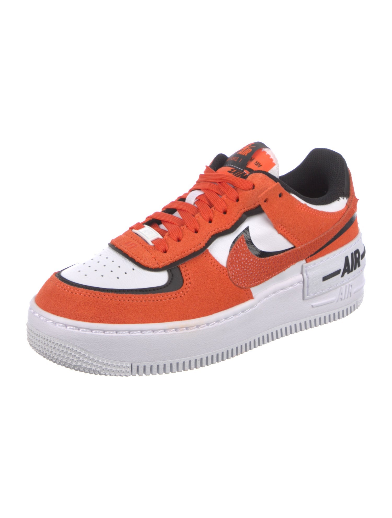 Nike Suede Colorblock Pattern Sneakers