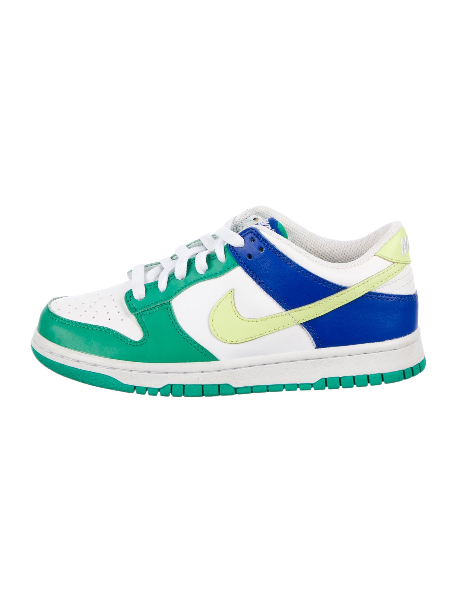 Nike Kids Dunk Low 'Stadium Green Royal' (GS) Sneakers
