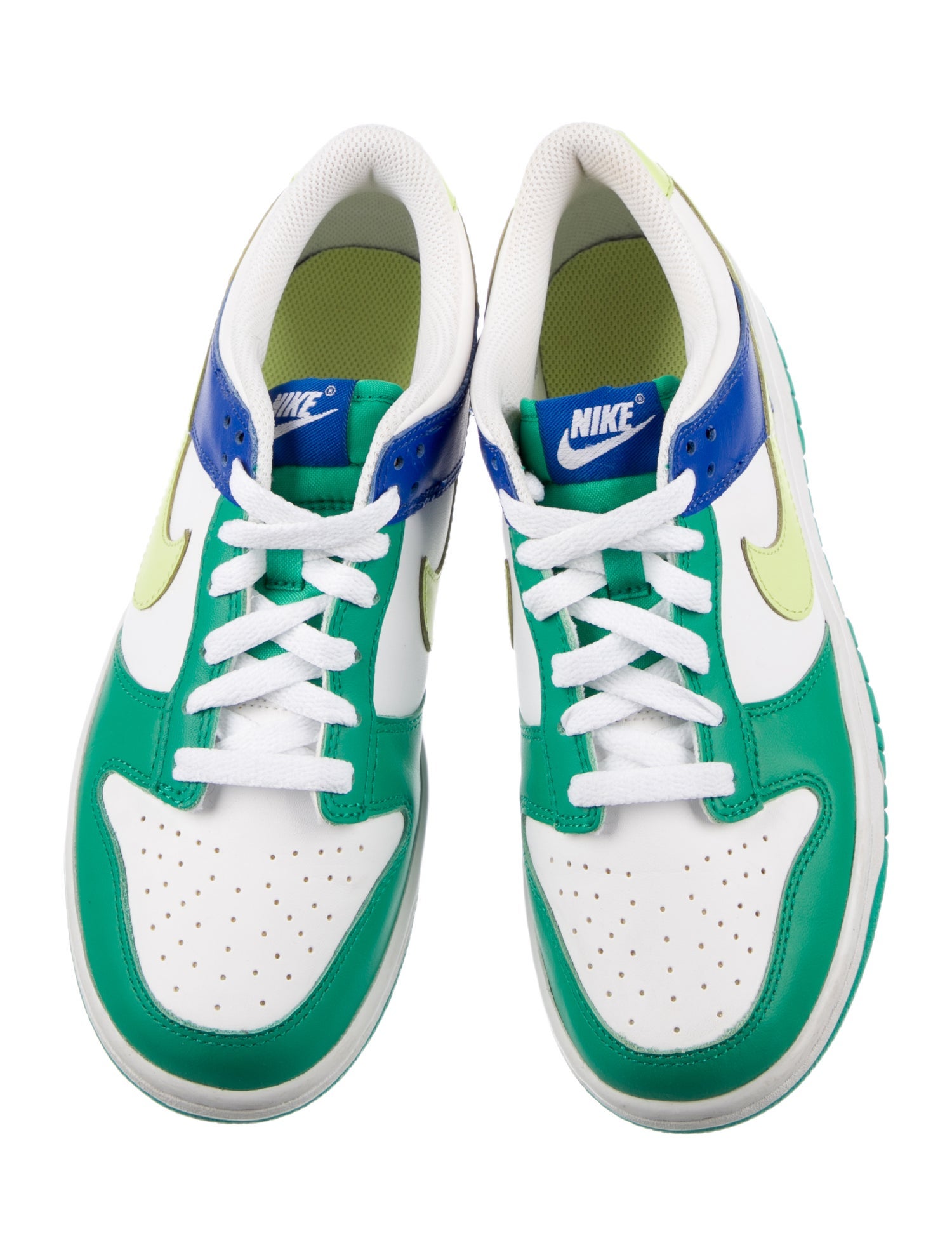 Nike Kids Dunk Low 'Stadium Green Royal' (GS) Sneakers