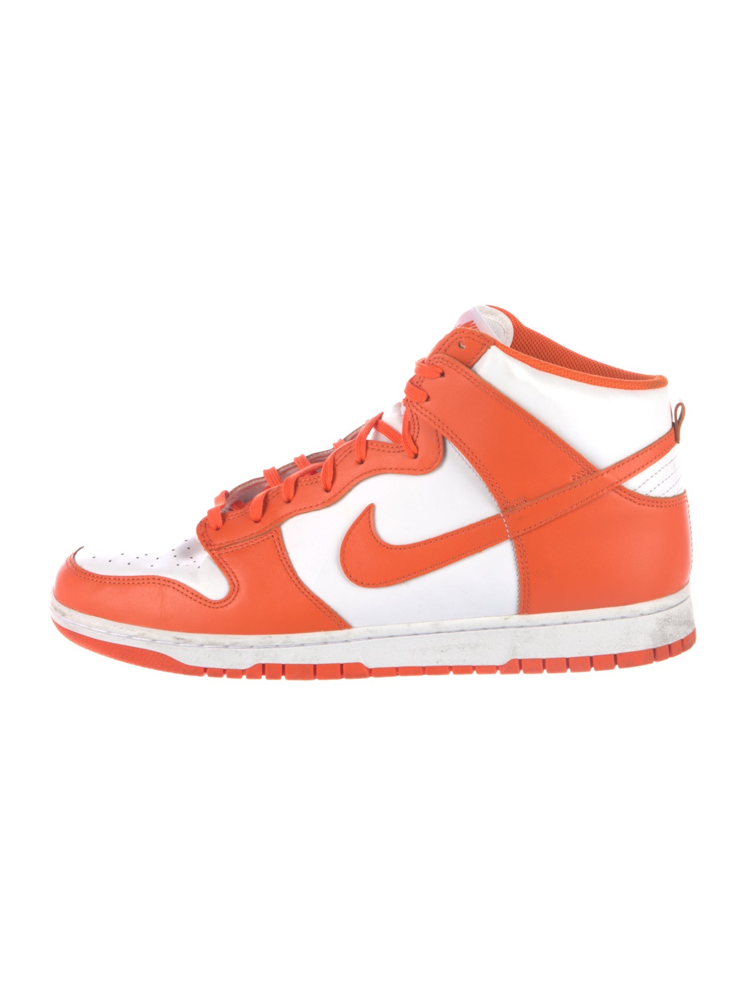 Nike Leather Colorblock Pattern Sneakers