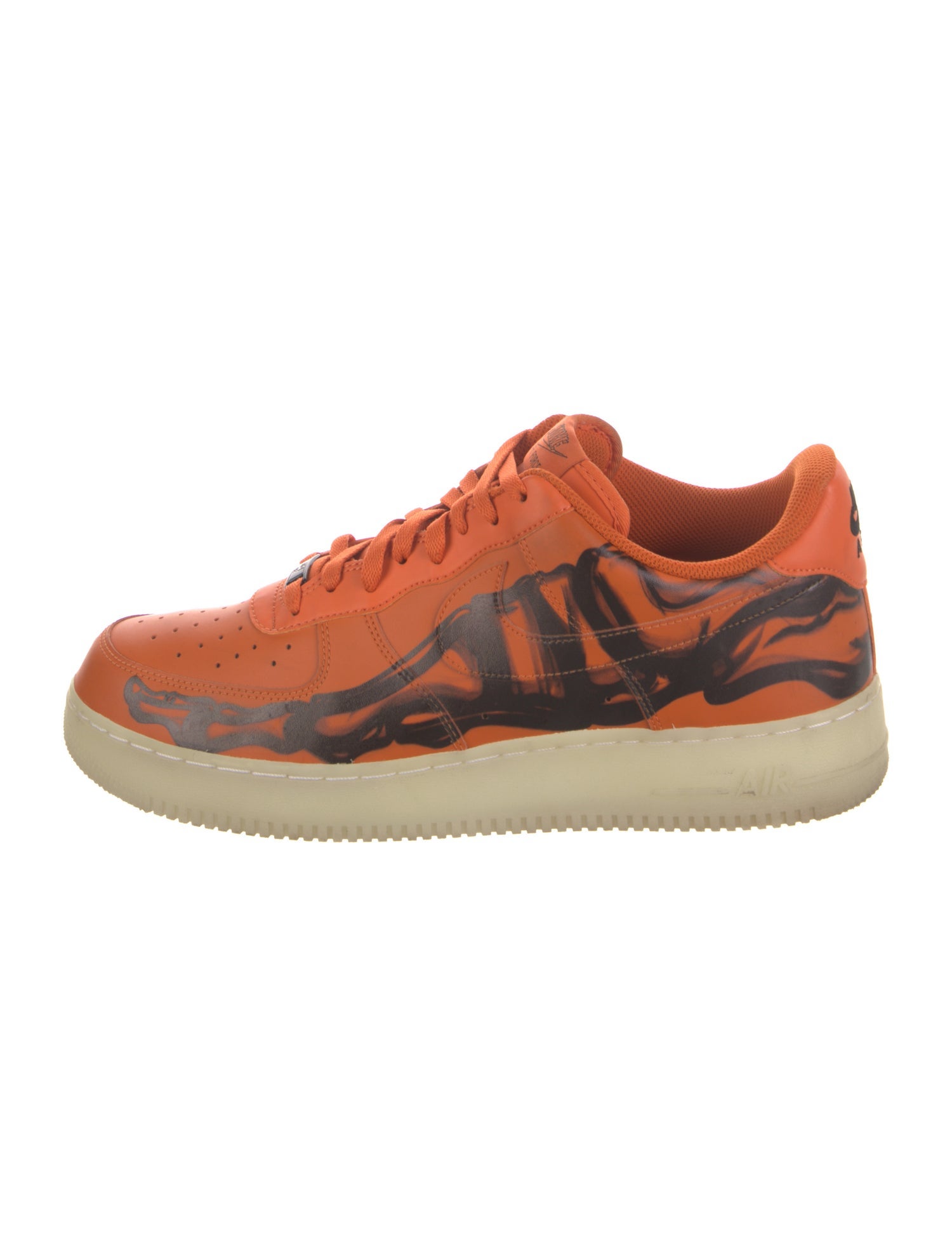Nike Nike Air Force 1 Low Orange Skeleton Halloween (2020) Sneakers