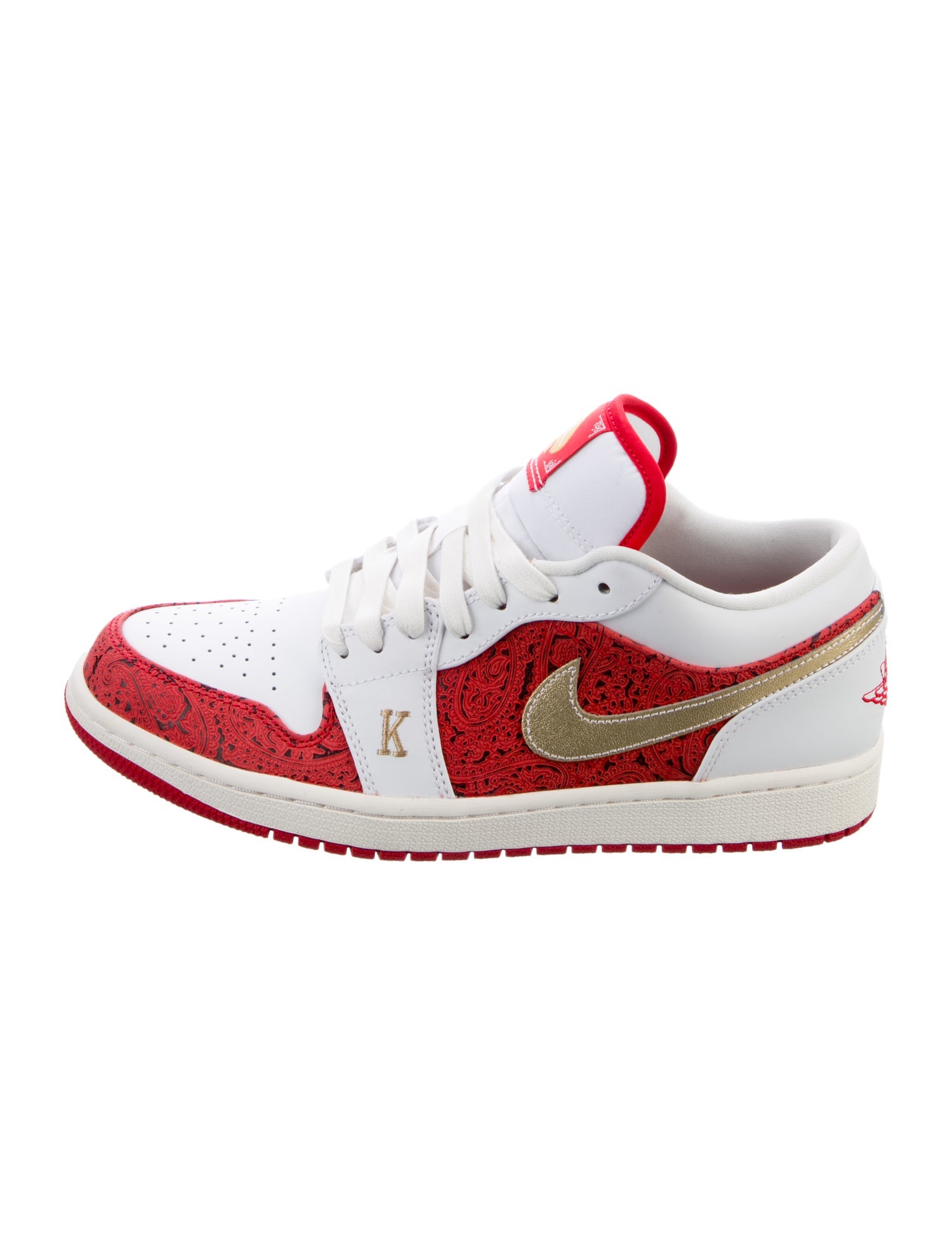 Nike Leather Colorblock Pattern Sneakers w/ Tags